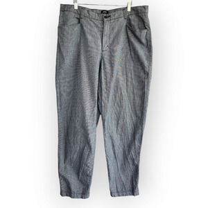 Vintage Lee Riders Casuals Micro Houndstooth High Waisted Taper Leg Pants 18